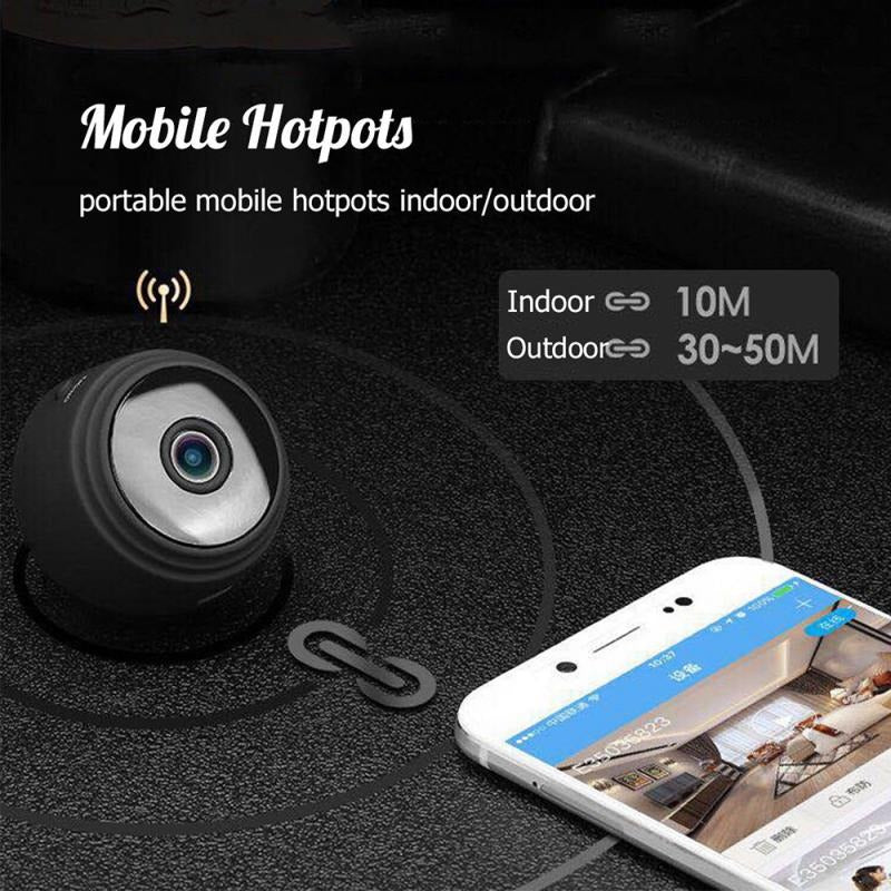 A9 1080P HD Mini Camera WIFI Magnet Smart Wireless Camcorder Home Security P2P Night Vision Motion Detection Cam