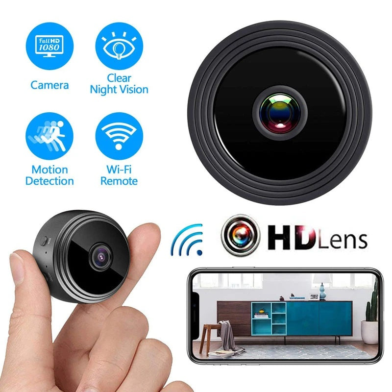 A9 1080P HD Mini Camera WIFI Magnet Smart Wireless Camcorder Home Security P2P Night Vision Motion Detection Cam